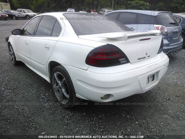 1G2NF52E44C251607 - 2004 PONTIAC GRAND AM SE1 WHITE photo 3