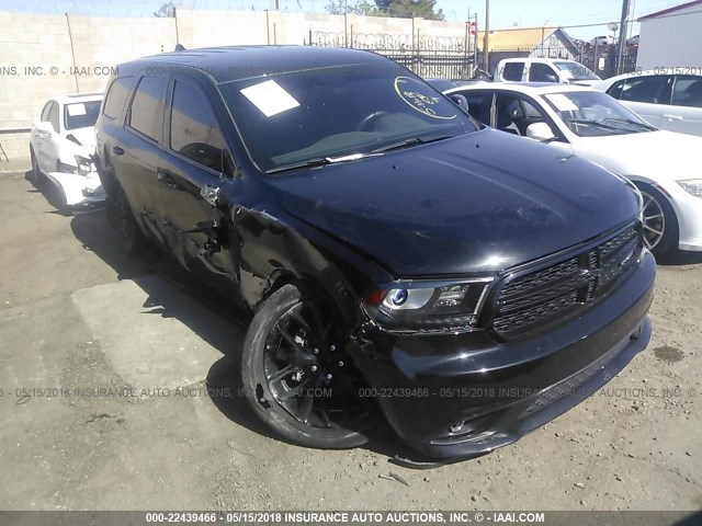 1C4RDHAGXFC201207 - 2015 DODGE DURANGO SXT BLACK photo 1