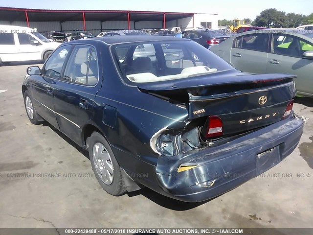 4T1BG12K5TU800391 - 1996 TOYOTA CAMRY DX/LE/XLE GREEN photo 3