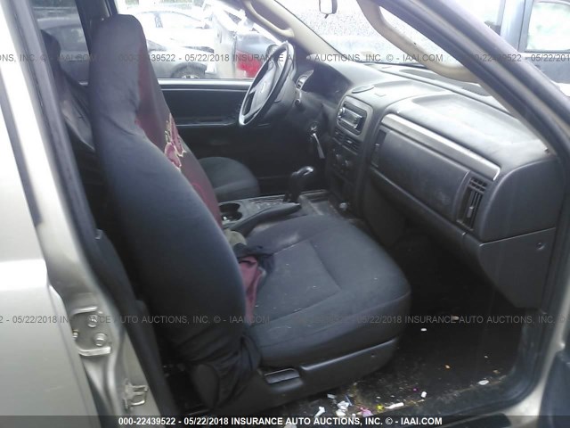 1J4GW48S74C307139 - 2004 JEEP GRAND CHEROKEE LAREDO/COLUMBIA/FREEDOM 棕色 照片 5