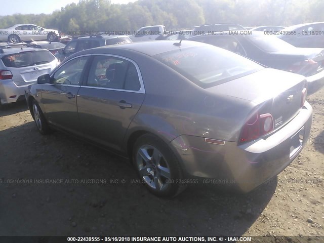 1G1ZB5EB9AF295678 - 2010 CHEVROLET MALIBU LS 金色 照片 3
