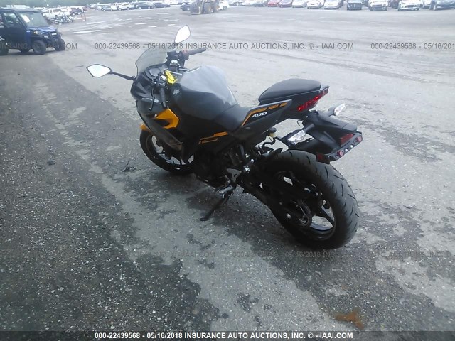 JKAEXKG16JDA03889 - 2018 KAWASAKI ER650 G GRAY photo 3