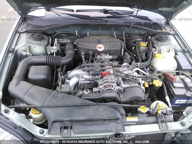 4S3BH675837625067 - 2003 SUBARU LEGACY OUTBACK AWP 绿色 照片 10