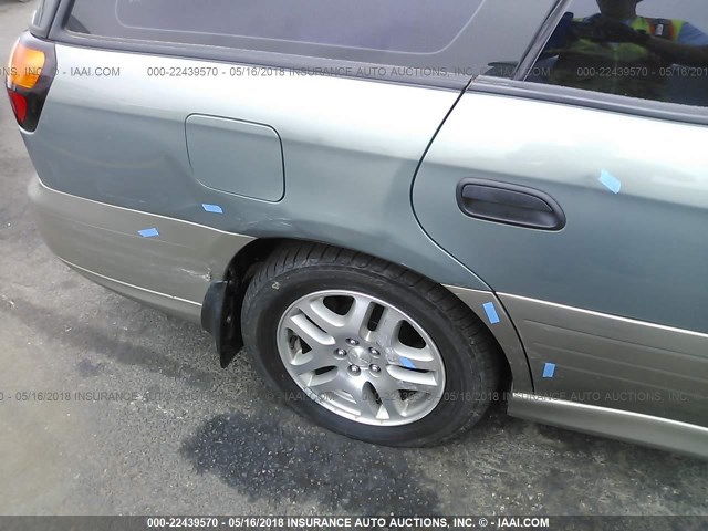 4S3BH675837625067 - 2003 SUBARU LEGACY OUTBACK AWP 绿色 照片 6