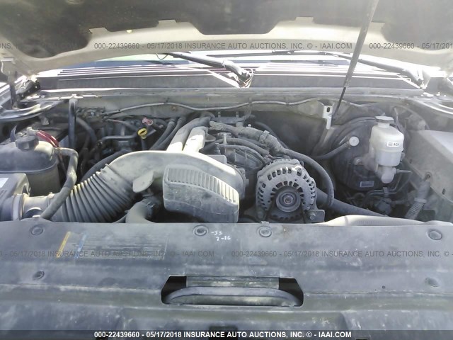 1GKFK16338R116753 - 2008 GMC YUKON XL K1500 GRAY photo 10