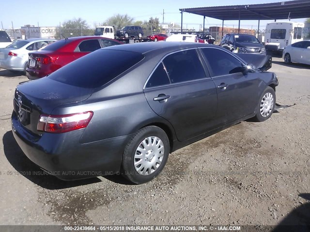 4T1BE46K67U128154 - 2007 TOYOTA CAMRY NEW GENERAT CE/LE/XLE/SE GRAY photo 4