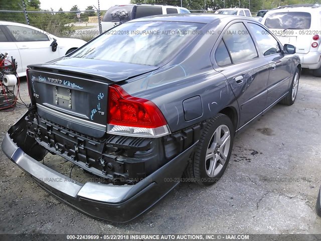 YV1RS547782684657 - 2008 VOLVO S60 T5 GRAY photo 4