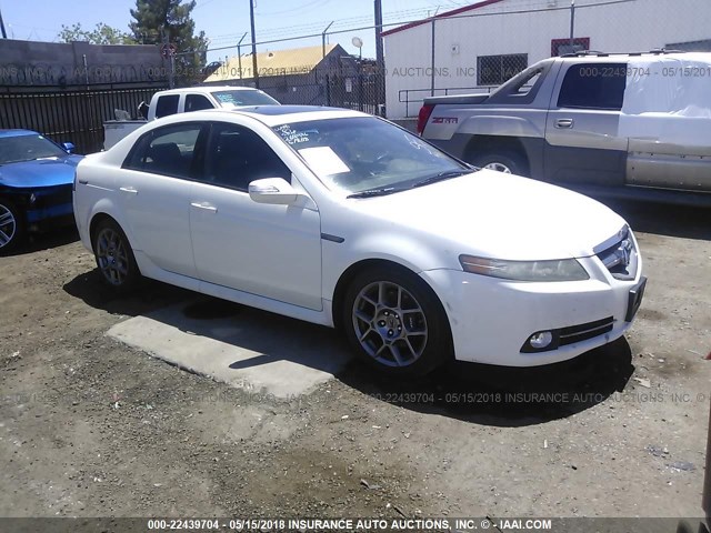 19UUA76588A033720 - 2008 ACURA TL TYPE S WHITE photo 1