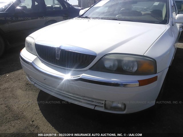 1LNHM87A61Y642063 - 2001 LINCOLN LS თეთრი ფოტო 6