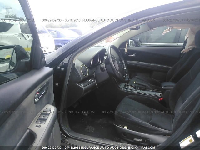 1YVHZ8CH1A5M48982 - 2010 MAZDA 6 I BLACK photo 5