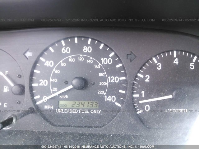 JT2BG22K3X0295757 - 1999 TOYOTA CAMRY LE/XLE GOLD photo 7