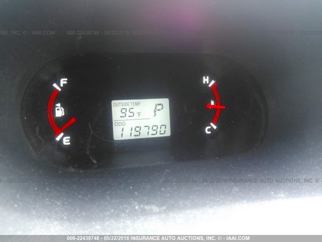 2T1KU40E89C106800 - 2009 TOYOTA COROLLA MATRIX  GRAY photo 7