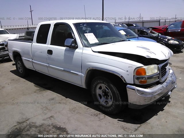 2GTEC19T3Y1274213 - 2000 GMC NEW SIERRA C1500 WHITE photo 1