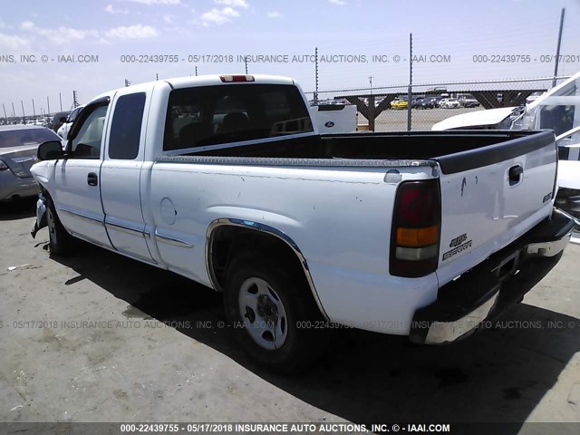 2GTEC19T3Y1274213 - 2000 GMC NEW SIERRA C1500 WHITE photo 3