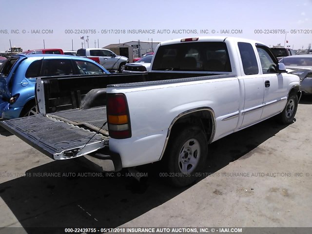 2GTEC19T3Y1274213 - 2000 GMC NEW SIERRA C1500 WHITE photo 4