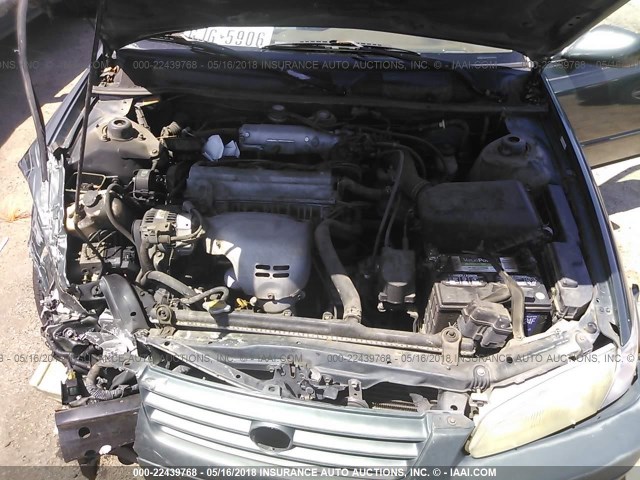 4T1BG22KXXU562985 - 1999 TOYOTA CAMRY CE/LE/XLE 绿色 照片 10