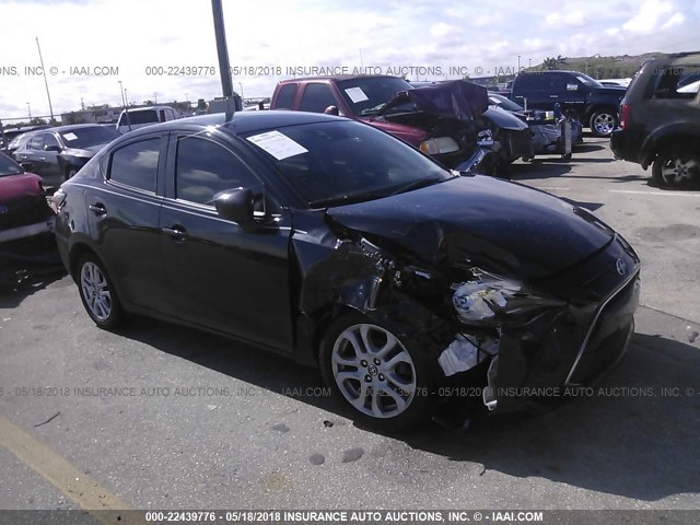 3MYDLBZV7GY107762 - 2016 TOYOTA SCION IA BLACK photo 1