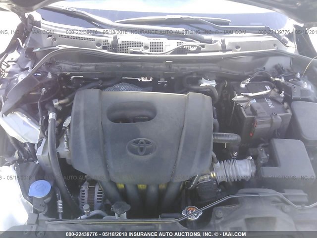 3MYDLBZV7GY107762 - 2016 TOYOTA SCION IA BLACK photo 10