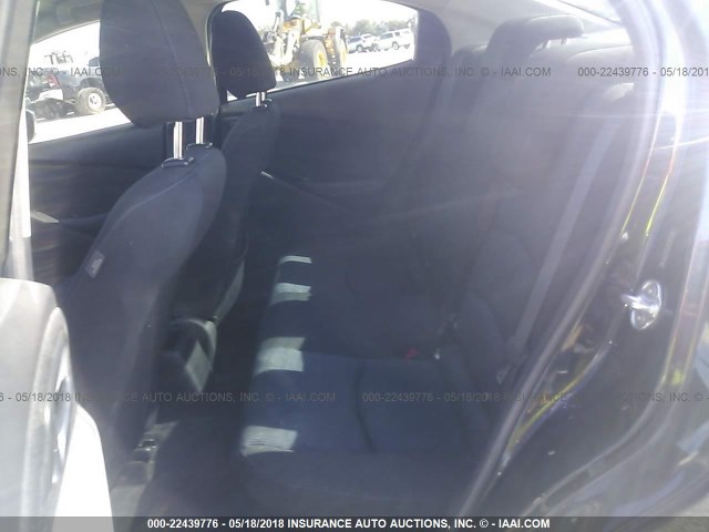 3MYDLBZV7GY107762 - 2016 TOYOTA SCION IA BLACK photo 8