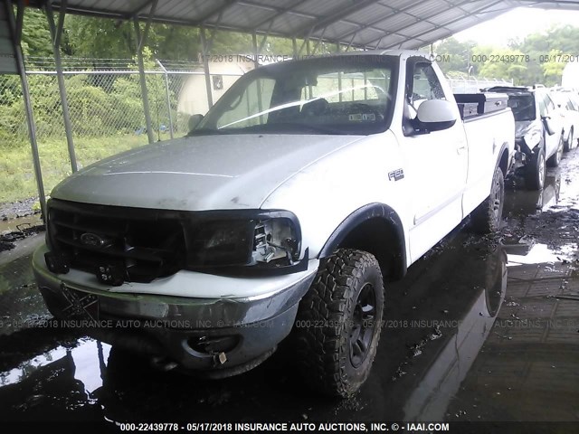 1FTZF1827XNB62951 - 1999 FORD F150 WHITE photo 2