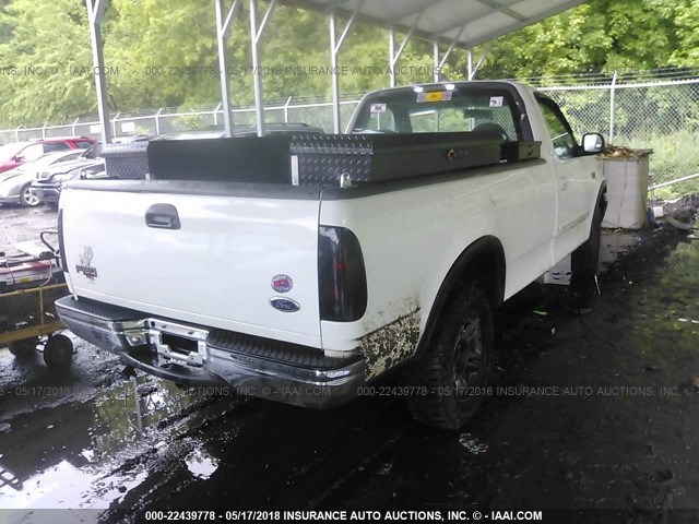 1FTZF1827XNB62951 - 1999 FORD F150 WHITE photo 4