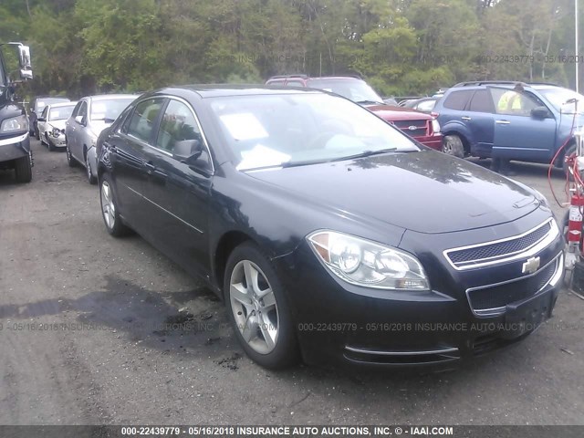 1G1ZG57B79F116354 - 2009 CHEVROLET MALIBU LS შავი ფოტო 1