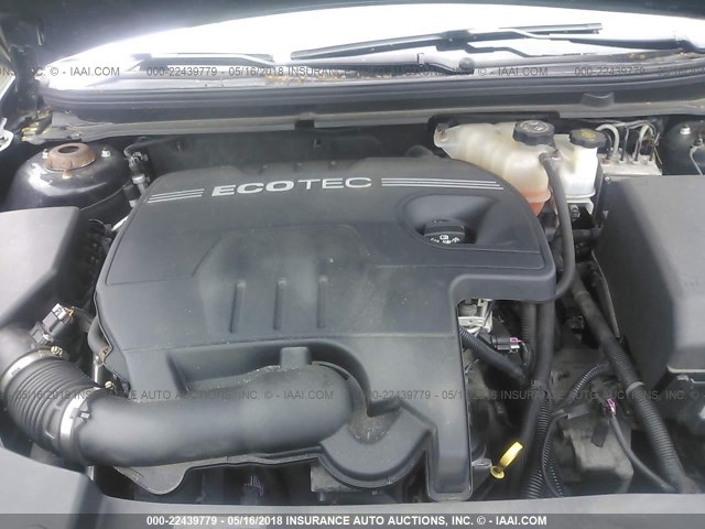 1G1ZG57B79F116354 - 2009 CHEVROLET MALIBU LS შავი ფოტო 10