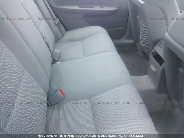 1G1ZG57B79F116354 - 2009 CHEVROLET MALIBU LS შავი ფოტო 8