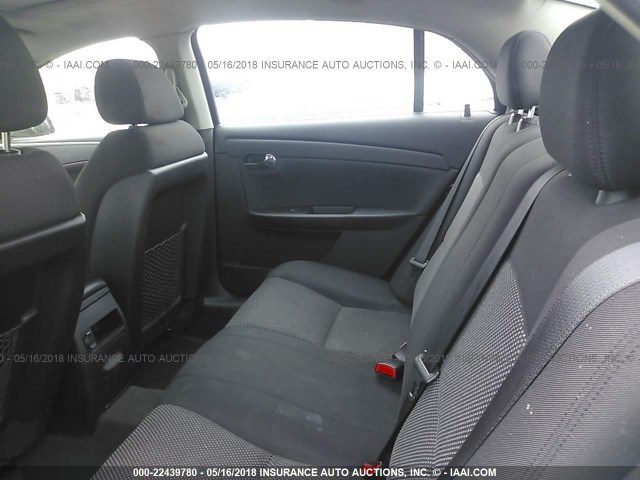 1G1ZH57B794184825 - 2009 CHEVROLET MALIBU 1LT BLACK photo 8