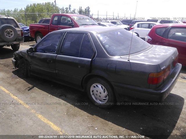 JHMCB7651LC057621 - 1990 HONDA ACCORD LX/EX GRAY photo 3