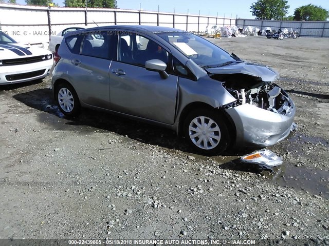 3N1CE2CP0FL358569 - 2015 NISSAN VERSA NOTE S/S PLUS/SV/SL/SR GRAY photo 1