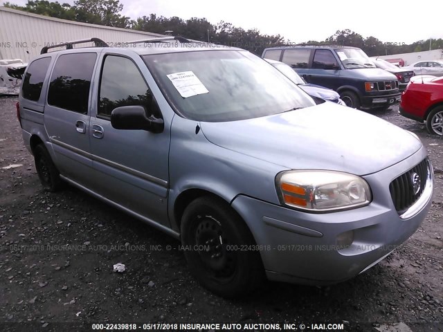 5GADV33187D212111 - 2007 BUICK TERRAZA CXL BLUE photo 1