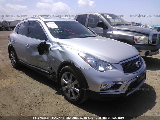 JN1BJ0RP8HM381609 - 2017 INFINITI QX50 SILVER photo 1