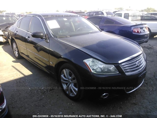 JNKAY01E68M606803 - 2008 INFINITI M35 SPORT შავი ფოტო 1