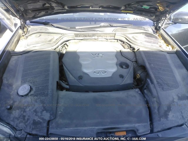 JNKAY01E68M606803 - 2008 INFINITI M35 SPORT შავი ფოტო 10