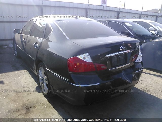 JNKAY01E68M606803 - 2008 INFINITI M35 SPORT შავი ფოტო 3