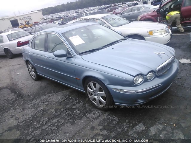 SAJEA51C14WD78537 - 2004 JAGUAR X-TYPE 3.0 BLUE photo 1