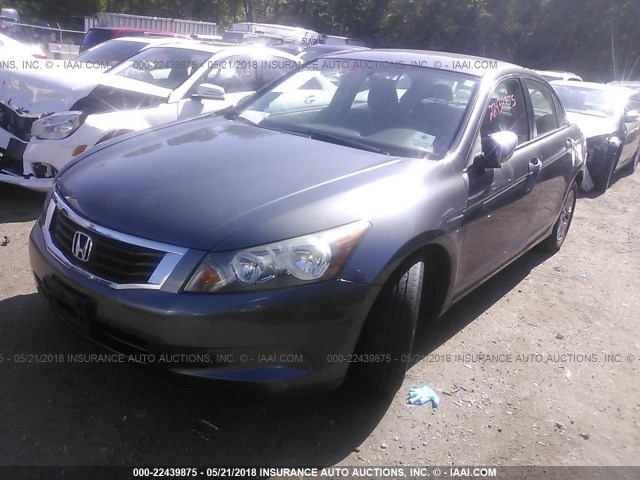 1HGCP26489A075343 - 2009 HONDA ACCORD LXP GRAY photo 2