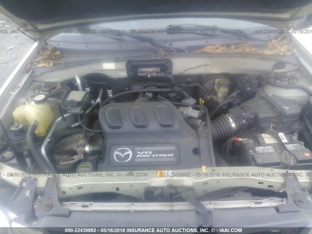 4F2CZ96134KM12785 - 2004 MAZDA TRIBUTE ES 金色 照片 10