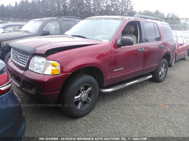 1FMZU73K05UC05413 - 2005 FORD EXPLORER XLT/XLT SPORT/NBX 红色 照片 2