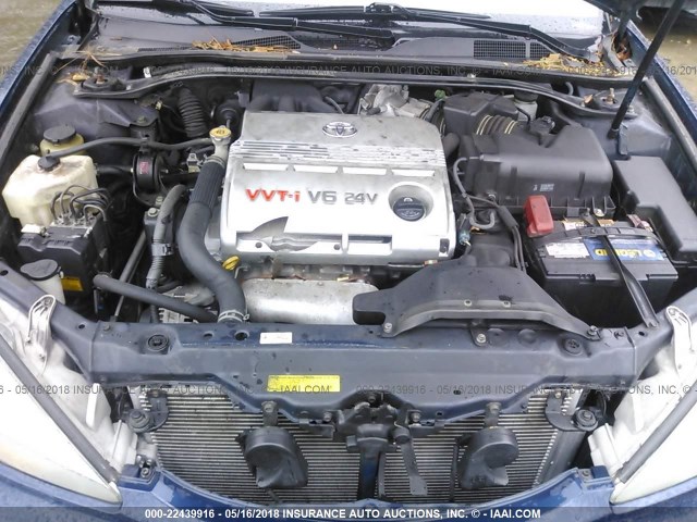 4T1BF30KX6U112831 - 2006 TOYOTA CAMRY LE/XLE/SE ლურჯი ფოტო 10