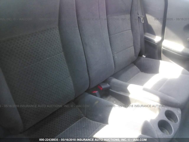 1G8AW12F85Z151787 - 2005 SATURN ION LEVEL 3 RED photo 8