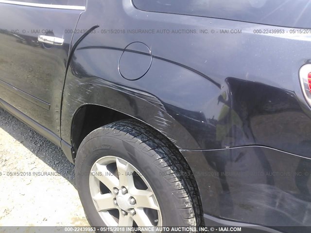 5GZEV23728J195552 - 2008 SATURN OUTLOOK XR შავი ფოტო 6