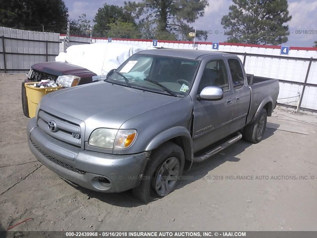 5TBBT44186S477798 - 2006 TOYOTA TUNDRA ACCESS CAB SR5 SILVER photo 2