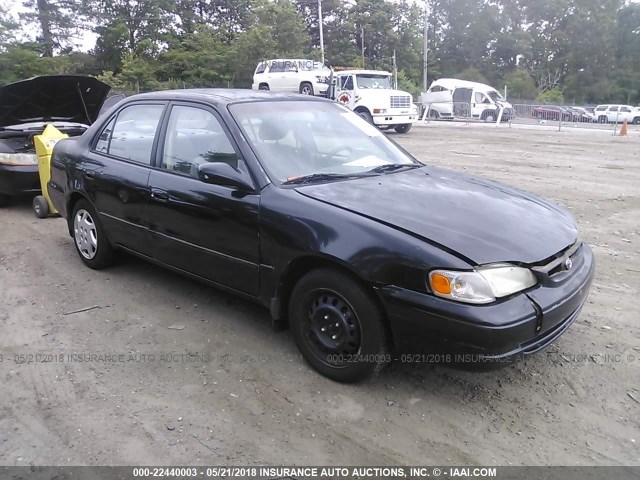 1NXBR12E7YZ322941 - 2000 TOYOTA COROLLA VE/CE/LE 黑色 照片 1