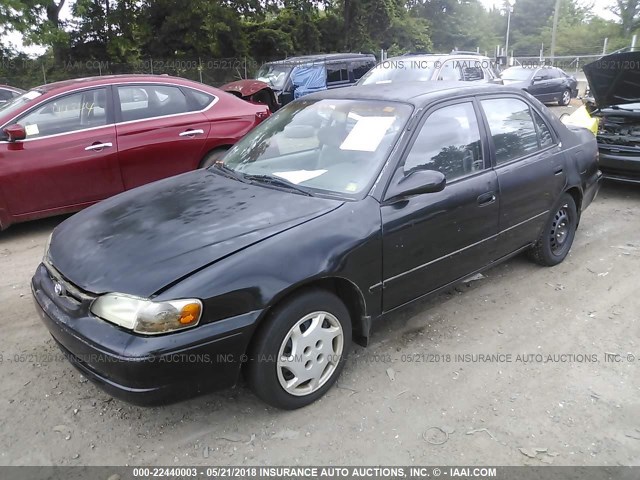 1NXBR12E7YZ322941 - 2000 TOYOTA COROLLA VE/CE/LE 黑色 照片 2