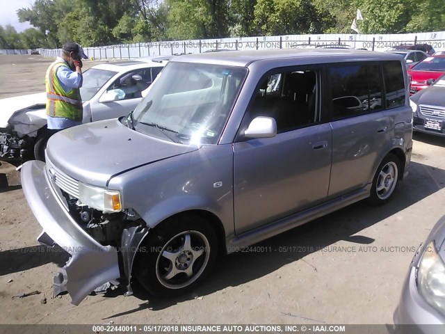 JTLKT324164045181 - 2006 TOYOTA SCION XB 灰色 照片 2