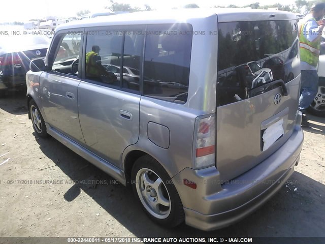 JTLKT324164045181 - 2006 TOYOTA SCION XB 灰色 照片 3