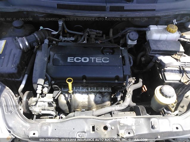 KL1TD56E99B365738 - 2009 CHEVROLET AVEO LS/LT 黑色 照片 10