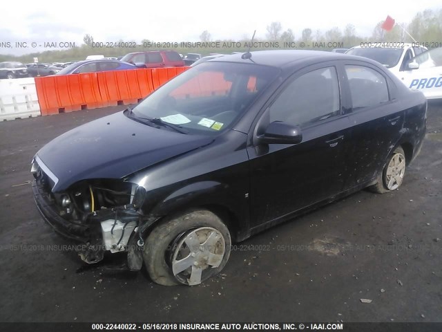 KL1TD56E99B365738 - 2009 CHEVROLET AVEO LS/LT 黑色 照片 2